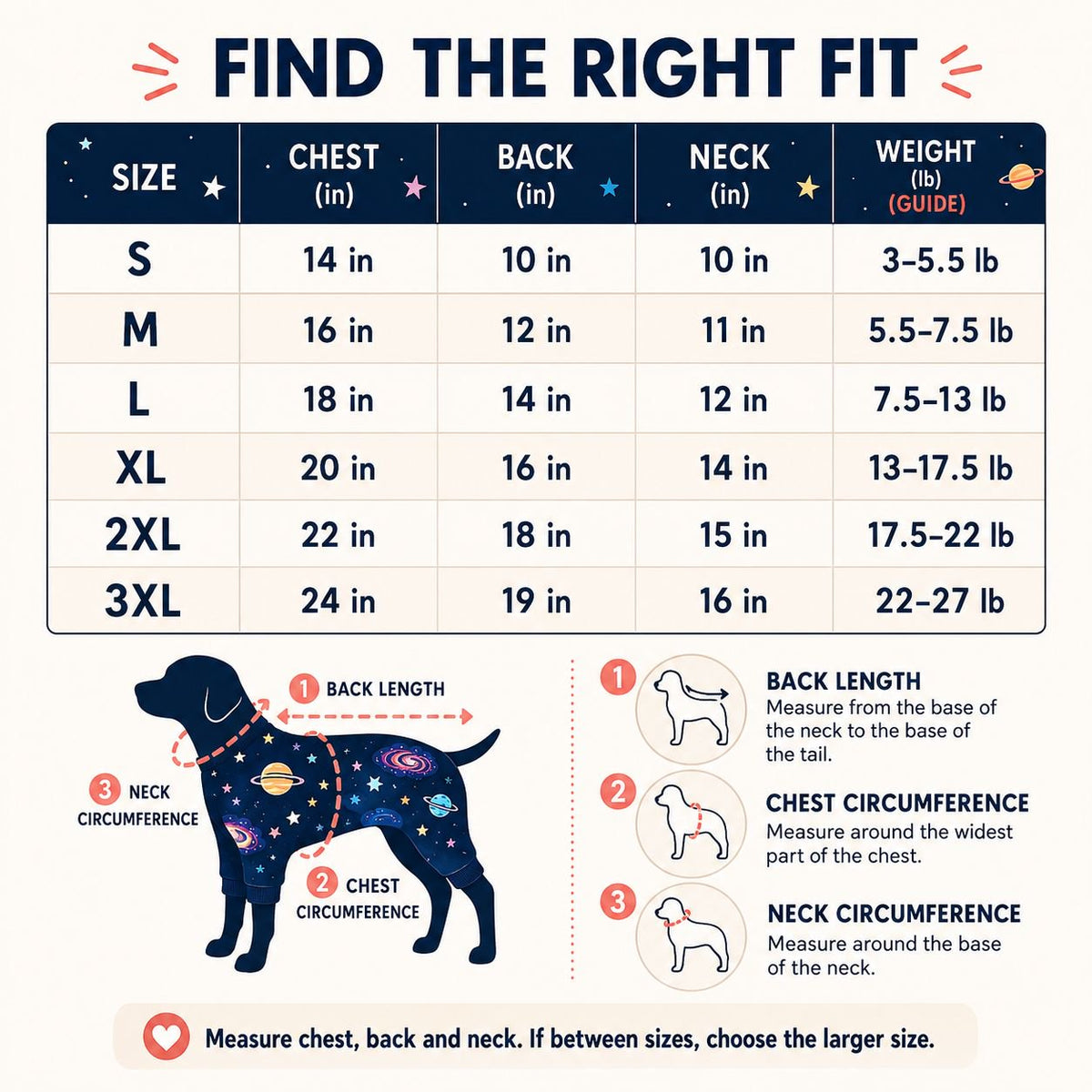 Axxlern Design Dog Pajamas,Comfy Recovery Suit,Pet Jammies for Small Dogs