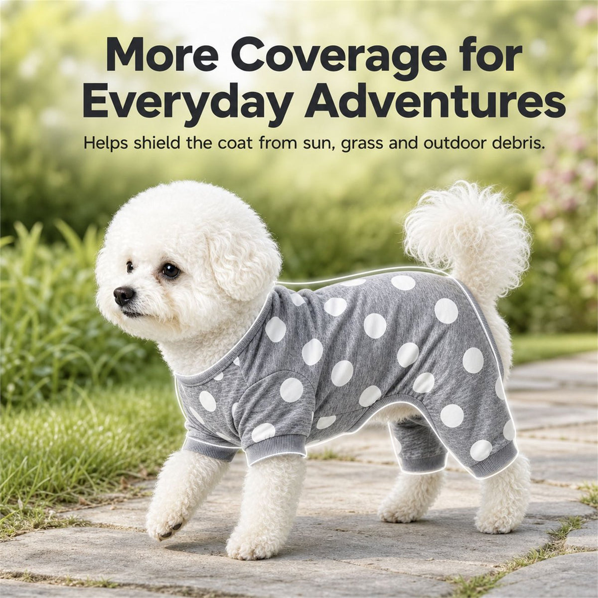Axxlern Design Dog Pajamas,Comfy Recovery Suit,Pet Jammies for Small Dogs