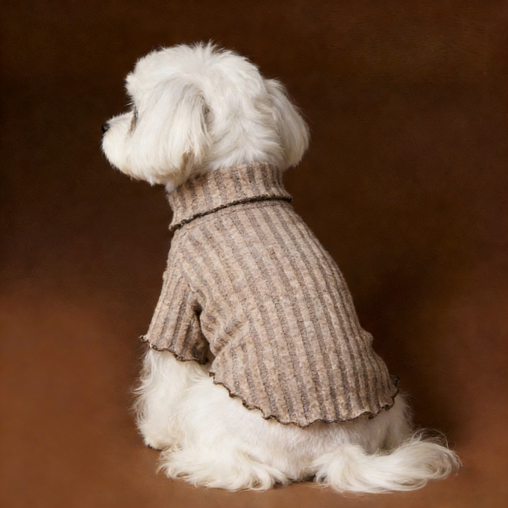 Warm Suede Sweater Dog Sweatshirt for Small Dogs - Puppy Clothing for French Bulldogs Bichons Maltese - Spring Winter Pet Clothes