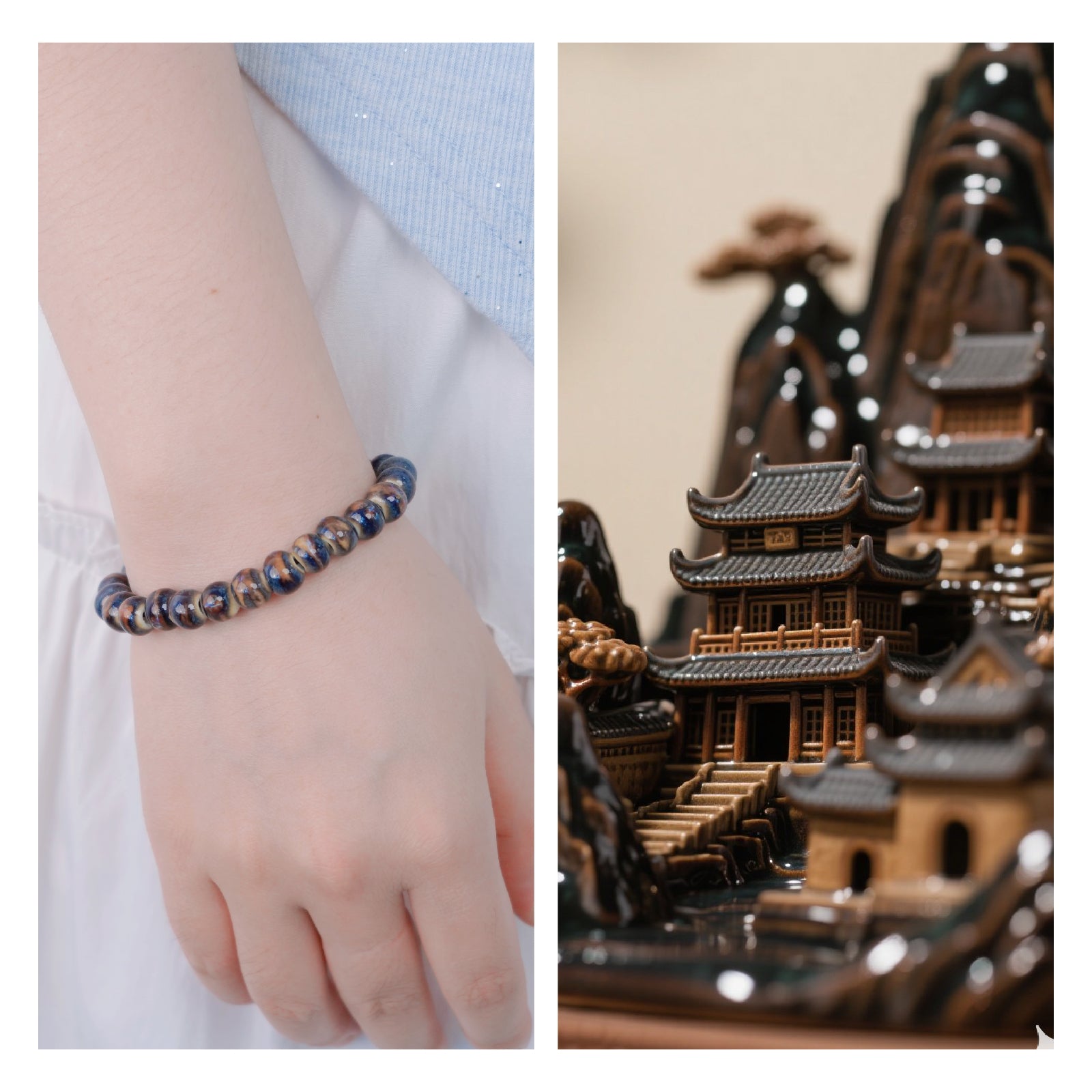 Friendship Bracelets Boho Stackable Bracelets for Women Bead Bracelets Stretch Bracelets for Women