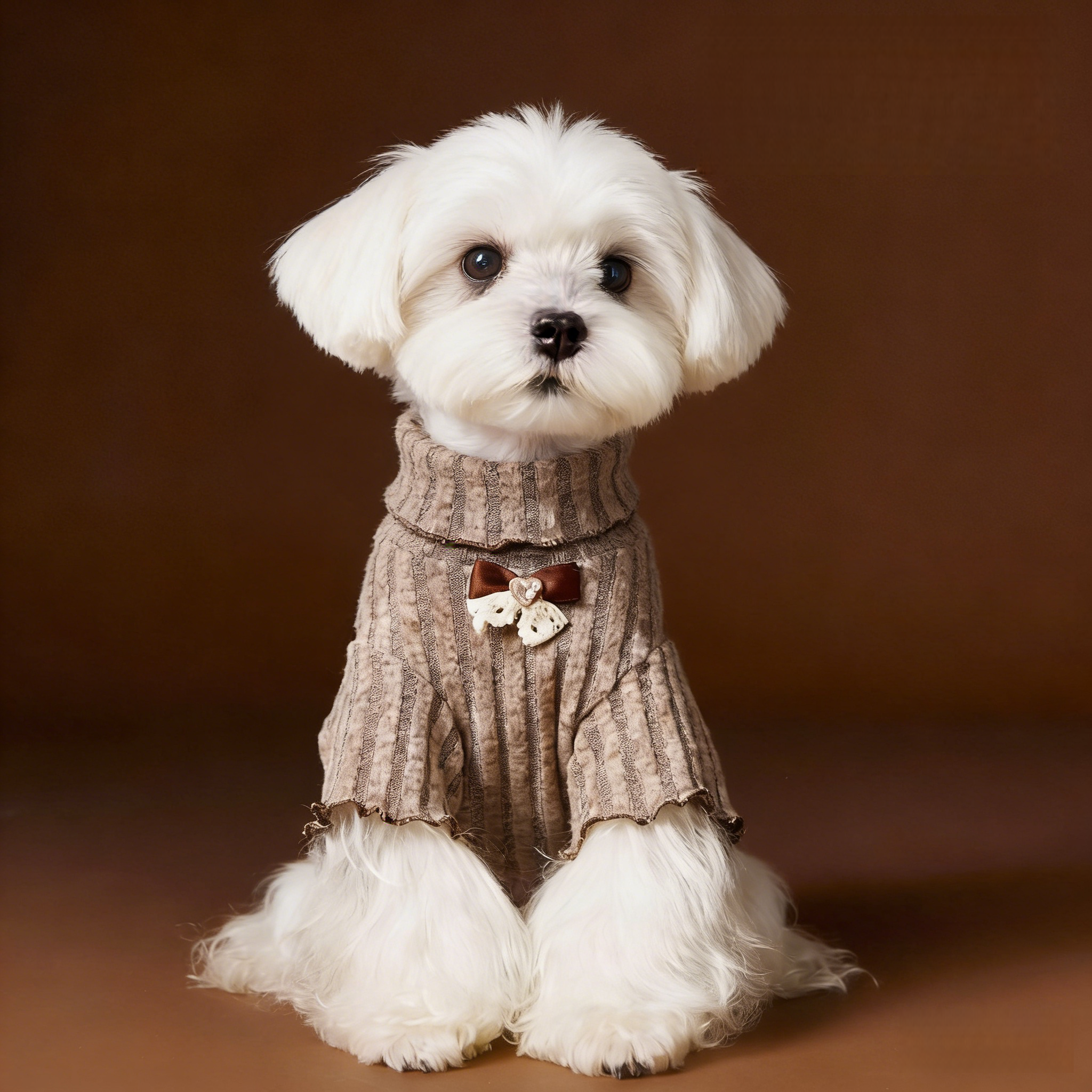 Warm Suede Sweater Dog Sweatshirt for Small Dogs - Puppy Clothing for French Bulldogs Bichons Maltese - Spring Winter Pet Clothes