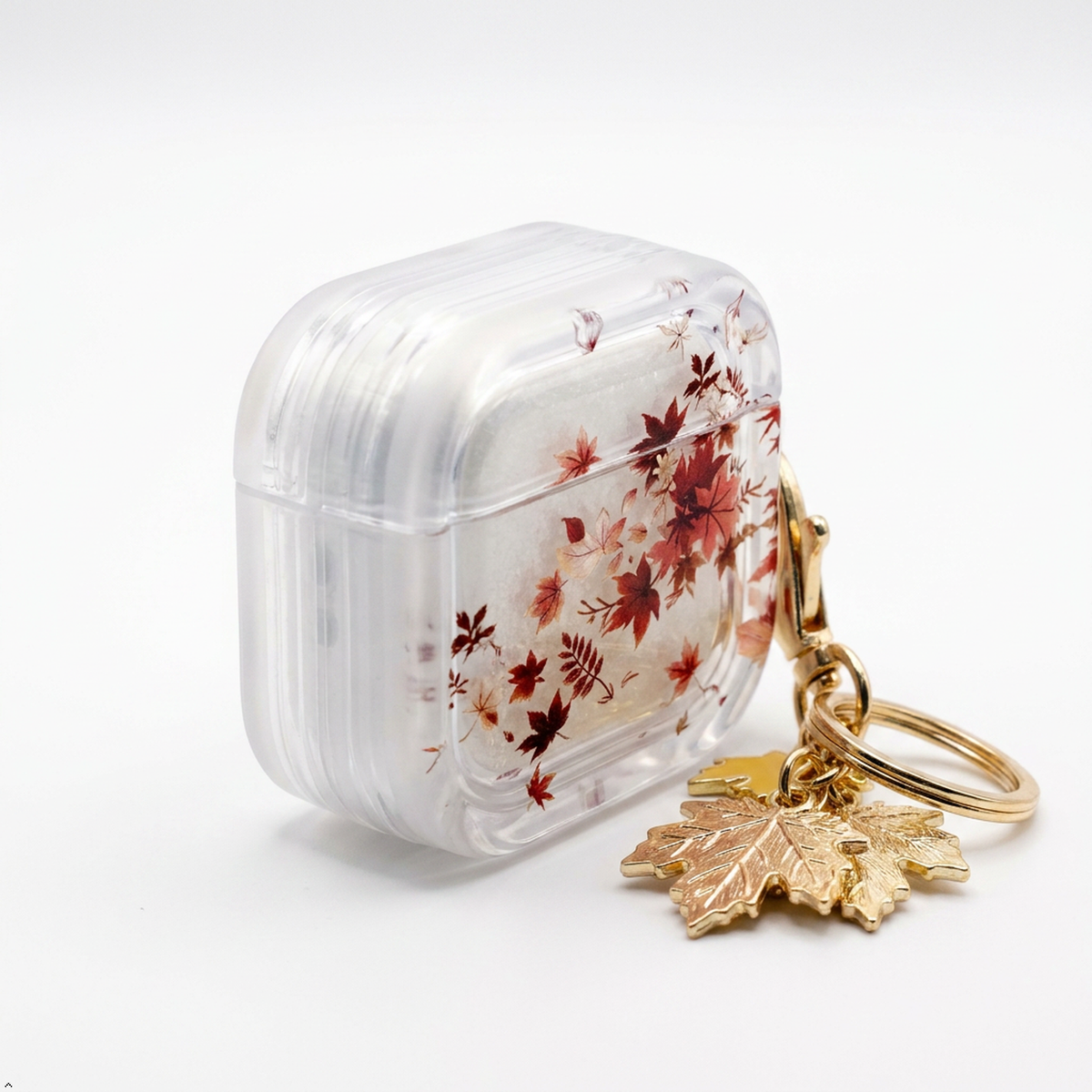 Axxlern Design AirPods Pro 2 Case,Cover with Maple Leaf Charm