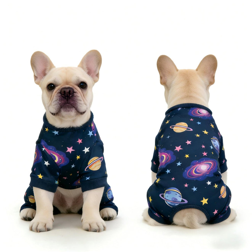 Axxlern Design Dog Pajamas for Small Dogs,Soft Dog Pjs for Small Dogs with 4-Way Stretch,Cozy Dog Onesie for Sleep & Recovery