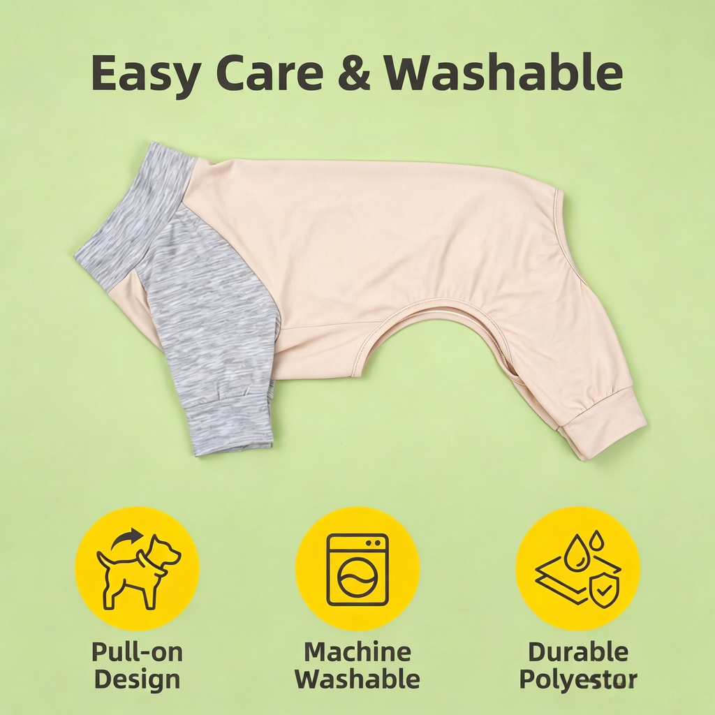 Axxlern Design Dog Pajamas,Dog Surgery Recovery Suit,Dog Onesie